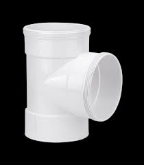 PVC Tee White 3''